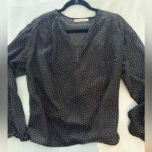 Abercrombie & Fitch Sheer Long Sleeve Top
